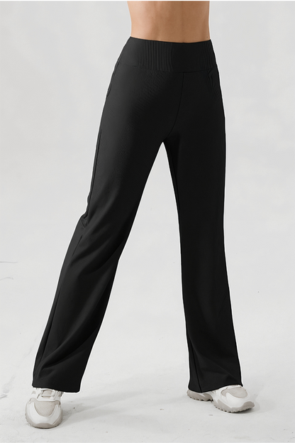 Angie High Waist Straight Pants