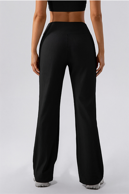 Angie High Waist Straight Pants