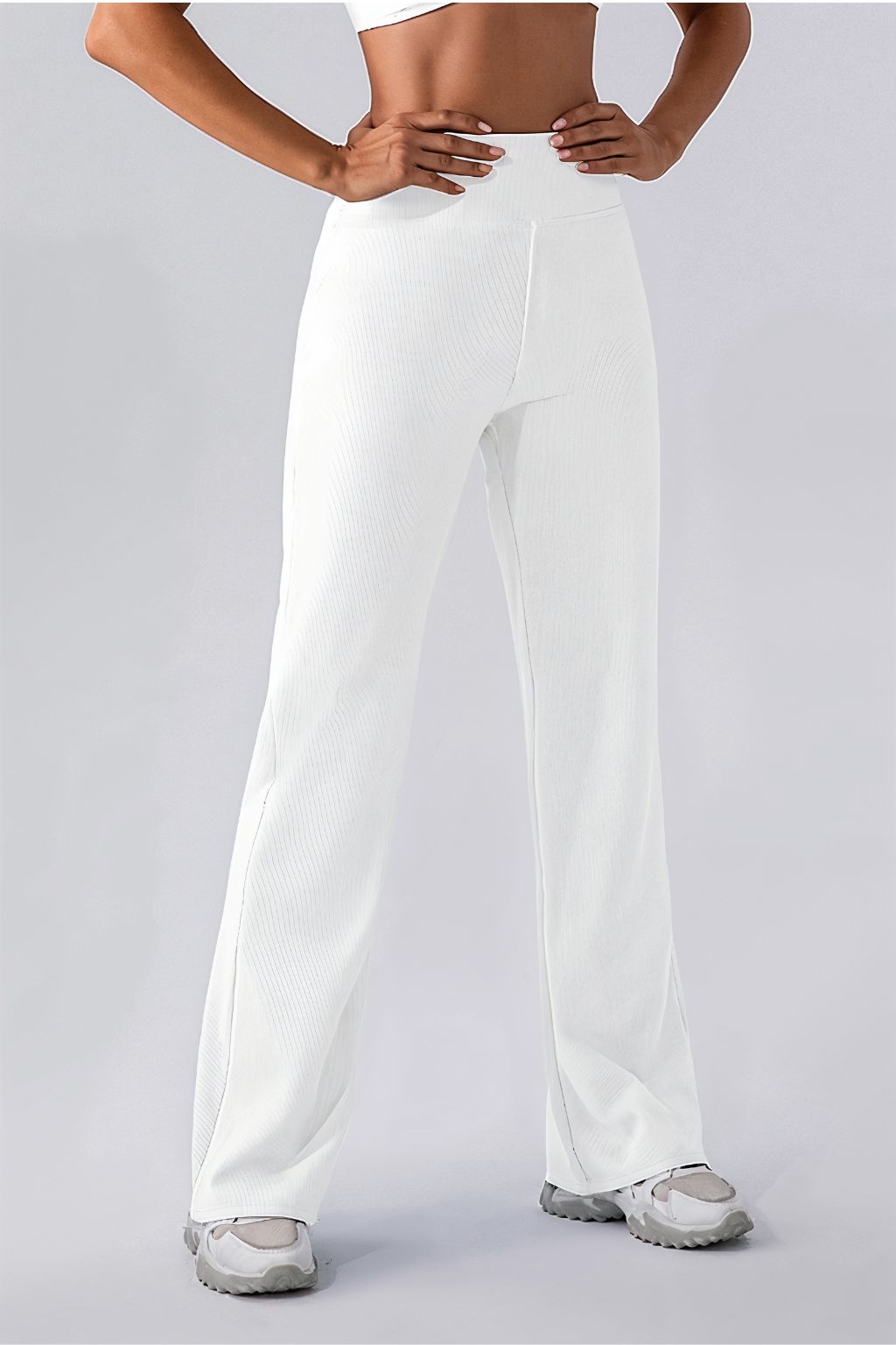 Angie High Waist Straight Pants