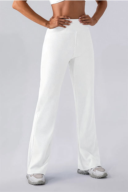 Angie High Waist Straight Pants